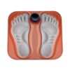 EMS Smart 6-mode 15-level 3D Foot Massage Pad Microcurrent Foot Massager, (Orange)