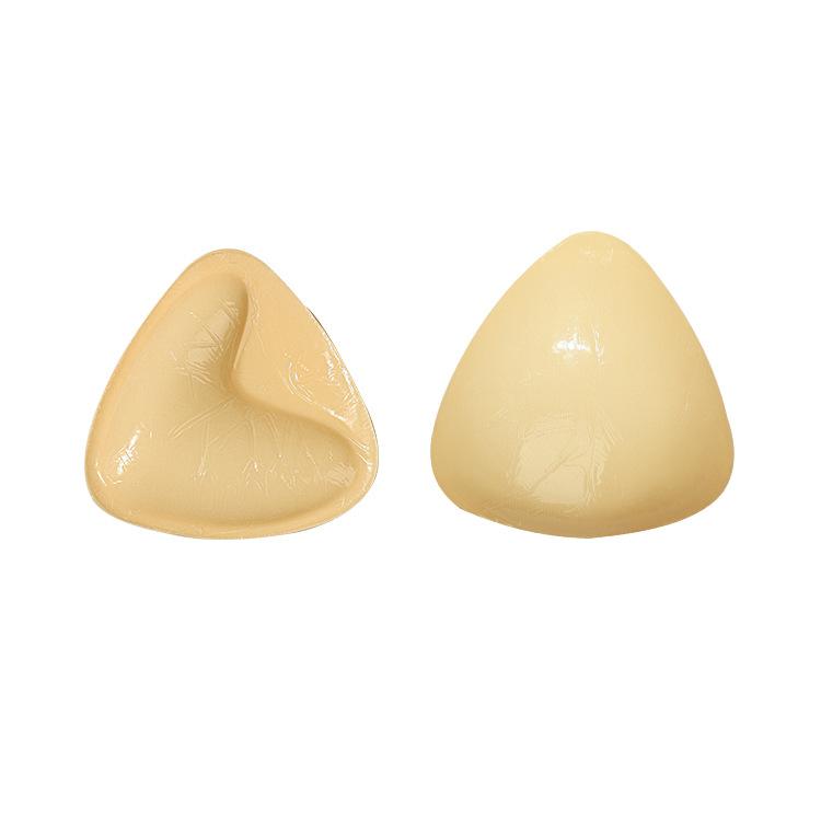 Double-Sided Silicone Thickened Inserts Gather Triangle Breast Pads, S/A, M/B, L/C, XL/D