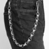 Alloy Skull Punk Hip Hop Chain - Gothic Waist/Belt Chain for Jeans, Streetwear Accessories, Rave Festival Jewelry, Skull