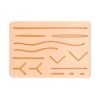Anti-tear Silicone Wound Suture Training Model Surgical Suture Practice Simulated Skin Silicone Pad