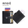 Pop-Up Aluminum Card Case RFID Blocking Metal Card Holder Wallet For Men and Women