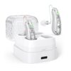 Behind-The-Ear Hearing Amplifier With Charging Case Sound Enhancer For Seniors