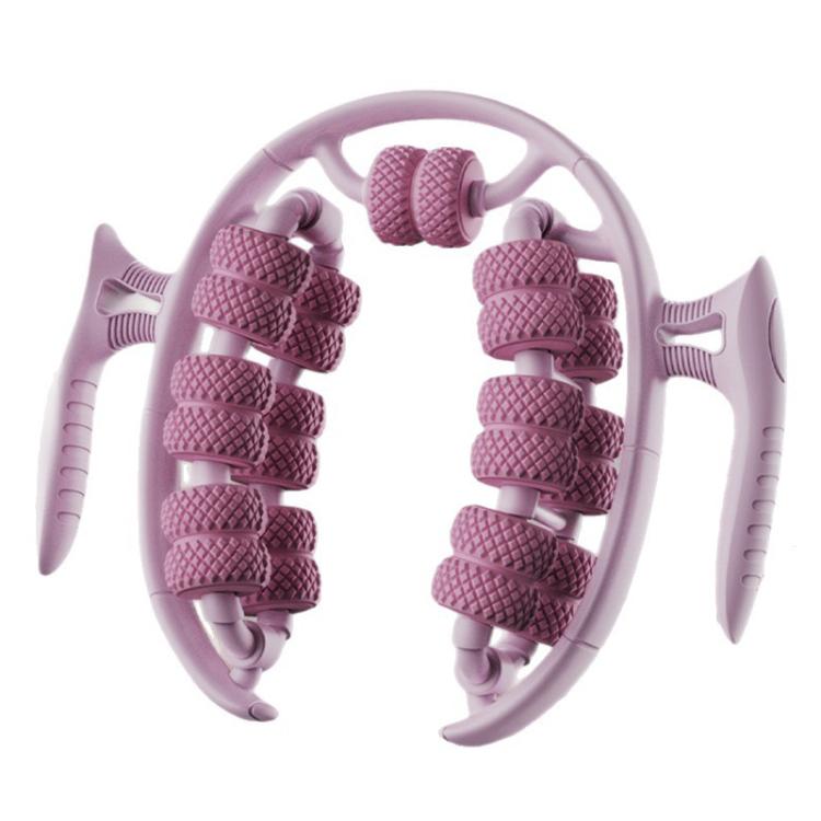 26 Rounds Dual Row Circular Leg Slimming Clamp Arm Massager