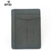 FM-117 RFID Anti-Magnetic Multi-Card Slot Card Wallet Retro ID Card Case