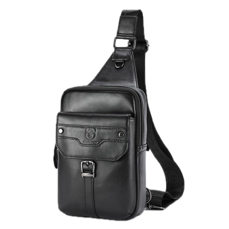 BULL CAPTAIN Men Vintage Genuine Leather Shoulder Bag