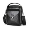 BULL CAPTAIN 8-Inch Vintage Men Genuine Leather Crossbody Bag