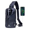 BULL CAPTAIN Sports Bottle Bag Crossbody Oxford Bag
