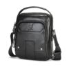 BULL CAPTAIN Vintage Men Genuine Leather Tablet Shoulder Bag