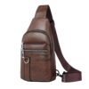 WEIXIER X463 Men Minimalist Chest Bag Lightweight Waterproof Crossbody Bag