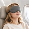 TRAELSKY Travel Airline Nap Blackout Sleeping Eye Mask