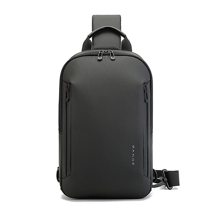 BANGE BG-3077 Men Lightweight Chest Pack Casual Large-Capacity Crossbody Bag
