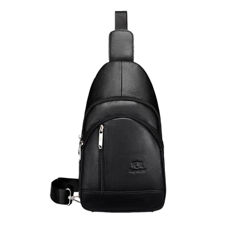Bapaikce 1161 Men Casual Chest Bag Wear-Resistant Large-Capacity Single Shoulder Crossbody Bag