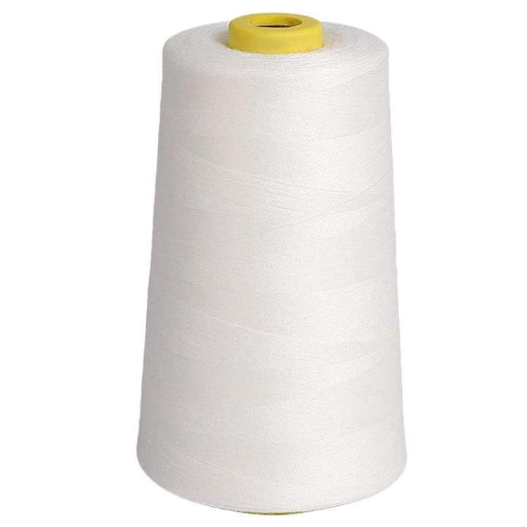 Household Sewing Thread Fine Polyester Thread For Sewing Clothes, Extra Large Volume White 701, Extra Large Volume Black 325, Medium Volume White 701, Medium Volume Black 325, Medium Volume Bleached 301, White 701, Brown 870, Black 325, Gray 366