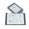 DIY Embroidery Stitch Book with 10 Pages for Hand Sewing and Linen Craft Enthusiasts, Only Book, Needle and Thread Combo, Sewing Kit