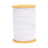 0.45mm Sewing Elastic Cord Rubber Band Core-coated Tag Elastic Thread, White, Gray, Black, Coffee, Navy