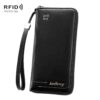 Baellerry C3166 Long Antimagnetic RFID Zipper Clutch Large Capacity Multi-Card Wallet