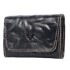 HUMERPAUL HU115 Hand-embossed Vegetable Tanned Leather Credit Card Wallet Coin Pouch