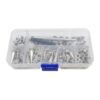 80pcs / Set Metal Clothing Rivets Tapered Pointed Decorative Rivets For Leather Goods