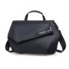 WEIXIER Large Capacity Messenger Bag for Men, Water Resistant Crossbody Shoulder Bag Multi-Pocket Briefcase with Luggage Strap