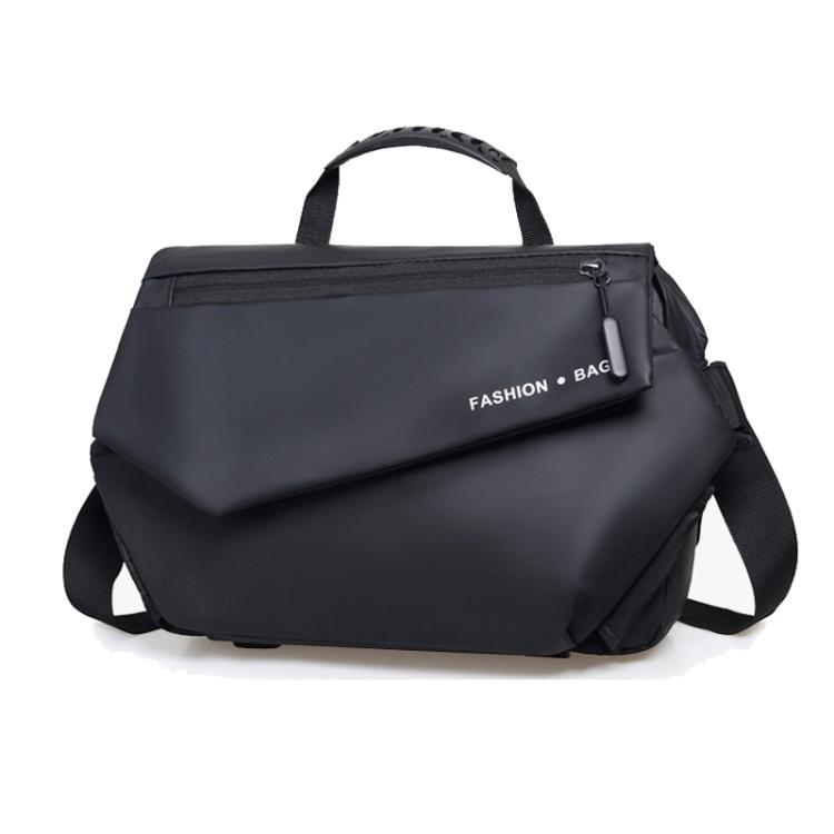 WEIXIER Large Capacity Messenger Bag for Men, Water Resistant Crossbody Shoulder Bag Multi-Pocket Briefcase with Luggage Strap