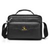 WEIXIER D1108 Men Business Retro Shoulder Bag Large Capacity Casual Waterproof PU Crossbody Bag