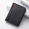 Dibaoleiou K3315 Portable Vertical Men Billfold 2-Fold Large Capacity Wallet & Card Holder