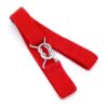 Candy-colored 8-Character Clasp Elastic Braided Belt for Children