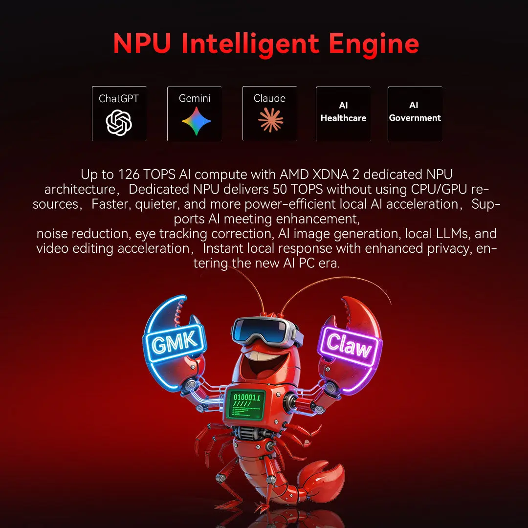 06EVOX3NPU_1080X1080_e627f178-9042-4aef-84f8-a9d89aba743c.jpg GMKtec EVO-X3 AI Mini PC AMD Ryzen™ AI Max+ 395