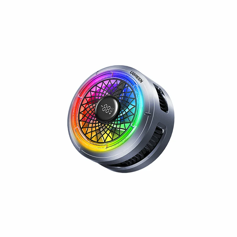UGREEN LP1012 Magnetic Semiconductor Cooler 36mm TEC 30W 3 Speed RGB Display Low Noise 96g for Phone Tablet