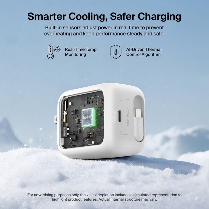 50b122de94e57274_WCH023dqWH-boostcharge-pro-retractable-gan-wall-charger-45w-resized-webgg06-2000x2000-us__lz__en_US Belkin UltraCharge New Retractable GaN Wall Charger 45W, White, US Plug