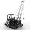 MoFun SW(RC)-010 2.4G Wireless Remote Control 10-channel Side Crane Children DIY Stainless Steel Assembled Toy