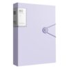 A4 Transparent Inner Pocket Document Storage Folder with Buckle, 60 Pockets, 100 Pockets