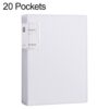 A4 Translucent Inner Pocket Document Storage Folder, 20 Pockets, 30 Pockets, 40 Pockets, 60 Pockets
