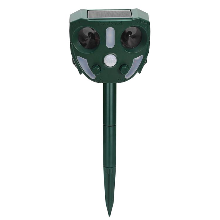 Outdoor Solar Powered Infrared Ultrasonic Animal Repellent, 706