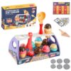 Parent-child Interaction Pretend Play DIY Ice Cream Cone Sackable Store Game