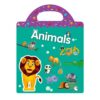 Children Early Education DIY Waterproof Reusable Stickers, Animals T01, Traffic T02, Dinosaur T03, Space T04, Body T05, Ocean T06, Princess T07, Insect T08, Farm T09, Four Seasons T10, Easter T13, Halloween Pumpkin Scarecrow T14, Christmas T15...