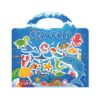 Children Early Education DIY Waterproof Reusable Stickers, Horizontal Ocean T34