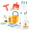 Children Pretend Play Simulation Mini Cleaning Kit, 6801-49 12pcs / Set, 12pcs / Set, 10pcs / Set