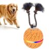 O24 Smart Automatic Pet Toy Ball Dog Training with Light & Sound & Rope, O24