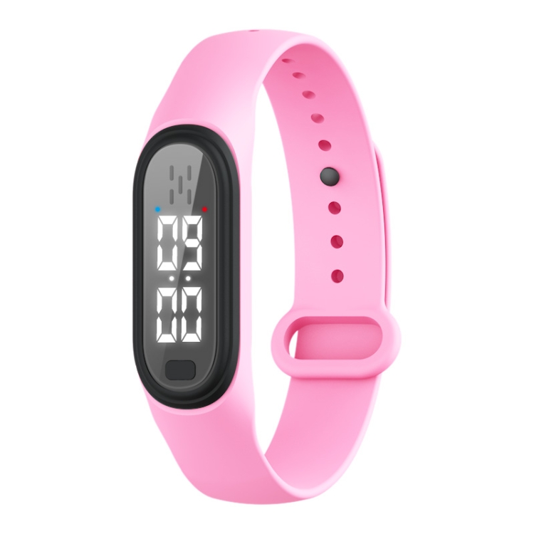 Q2 Outdoor Ultrasonic Electronic Mosquito Repellent Bracelet, Support Three-gear Mode & Time Display, Q2 (Pink), Q2 (Blue), Q2 (White), Q2 (Black)