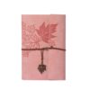 PU Maple Retro Straps Handbook Loose-leaf Notebook, A5