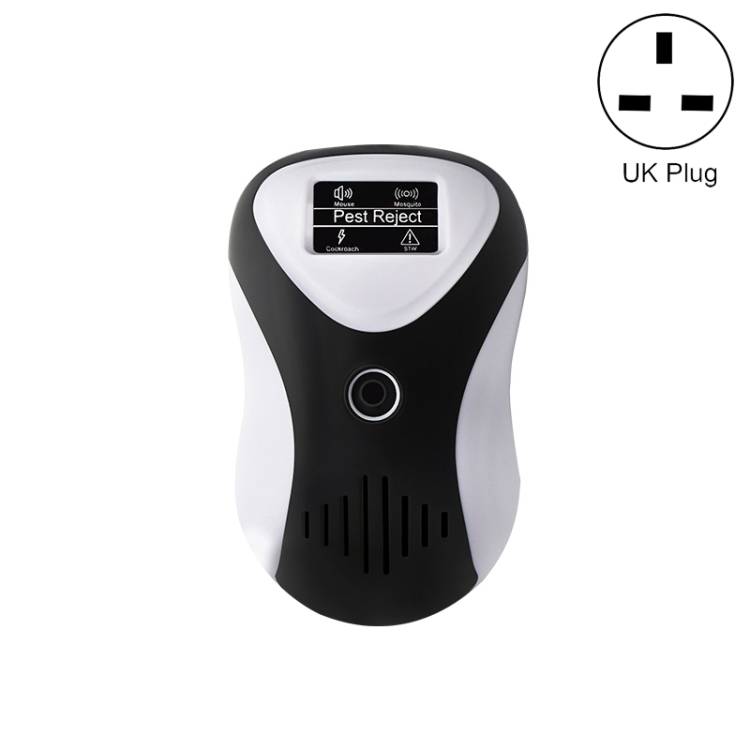 Ultrasonic Multifunctional Mouse Repeller Energy-Saving Silent Insect Repeller, Black White+UK Plug, Black White+US Plug, Black White+EU Plug, Blue Black+UK Plug, Blue White+UK Plug, Blue Black+US Plug, Blue White+US Plug, Blue Black+EU Plug...