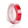 CIDY 9mm 3D Embossed Manual Label Tape, Suitable Label Machine DYMO1610 / Motex1540 Sticker Printer, Black 3D-325, Red 3D-425, Blue 3D-525, Yellow 3D-625, Green 3D-725, Golden 3D-825, Silver 3D-925, Transparent 3D-125, Champagne Gold 3D-CG25...
