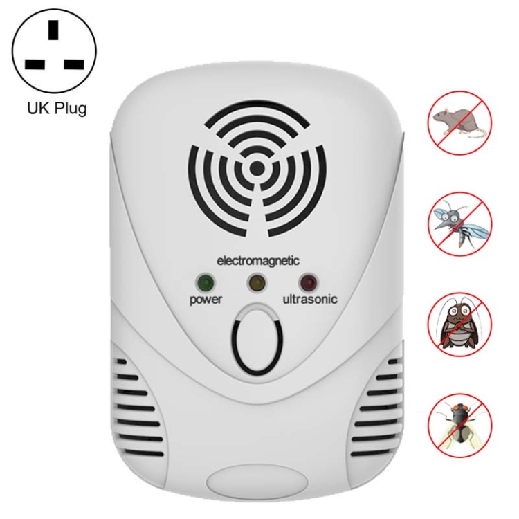 DC-9001 Household Electronic Mouse Repeller, Specification:, UK Plug, US Plug, EU Plug