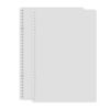 5sets Frosted Loose-Leaf Book Cover DIY Hand Book Cover, A5