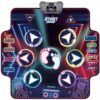 Bluetooth Music Dance Mat 4 Modes Light Up Stepping Floor Mat 100x89cm, 5004 Style, 5006 Style