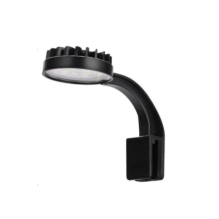5W Blue White Aquarium LED Clip Light with 12 LEDs USB Powered Mini Fish Tank Light for Aquatic Plants, Water Grass & Small Tanks, 220V, 110V