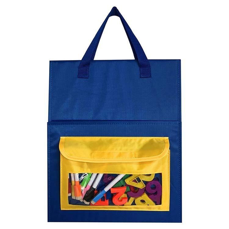 Student Schoolbag Tripod Style Desktop Study Pocket With Erasable Whiteboard For Memorizing Words, With Erasable Whiteboard