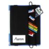File Folders Assortments Stationery Zippered Storage Bag, 29.5x21.5cm