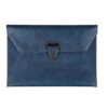 Leather A4 Document Holder Waterproof Business File Organizer, Fits 100 Sheets